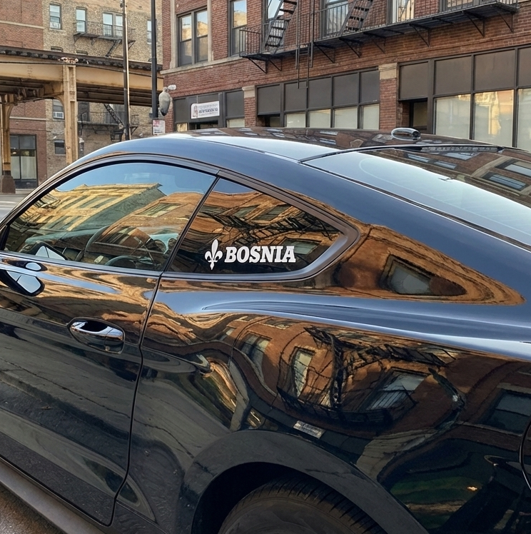 Bosnia Sticker - StickCar