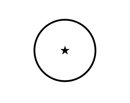 Dragonball 1 Stern Aufkleber