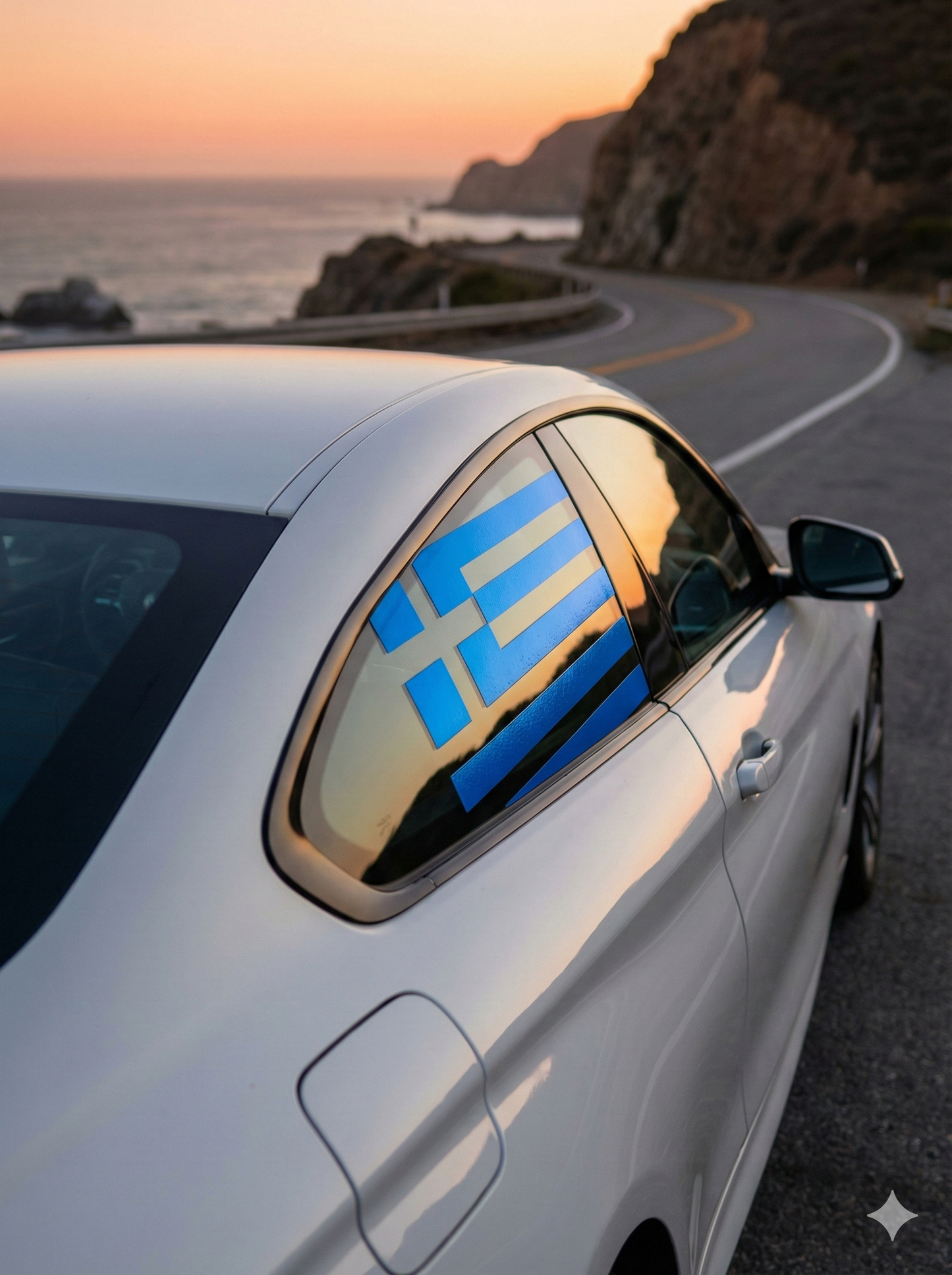 Griechenland Flagge Sticker